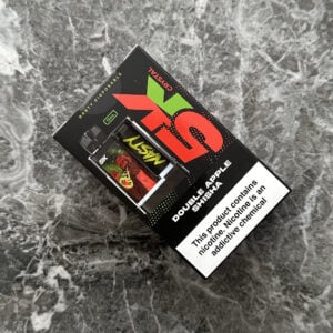 NASTY 5K Crystal Double Apple Shisha 💨 ‣ Only 14€👍