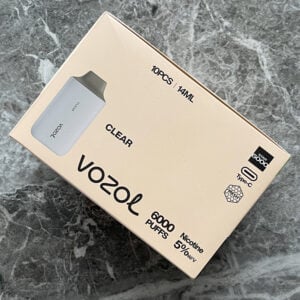 Vozol Star 6000 Clear 💨 ‣ Only 14€👍